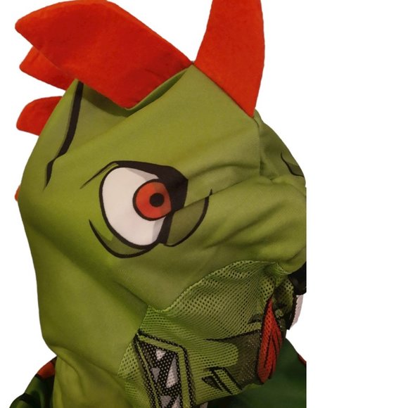 Fortnite REX Zip-Up Sweatshirt Jacket Epic Games Hoodie T-Rex Dinosaur M NEW - Picture 4 of 16